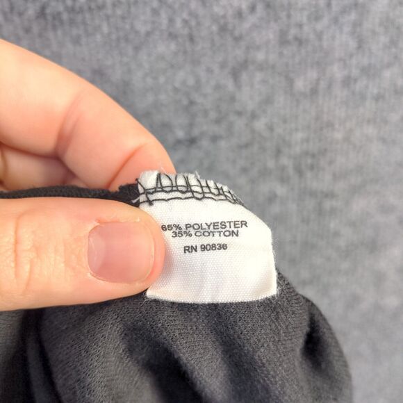 Port Authority Men's Spectra Logic Polo Shirt Black Large Poly Blend - Picture 11 of 14